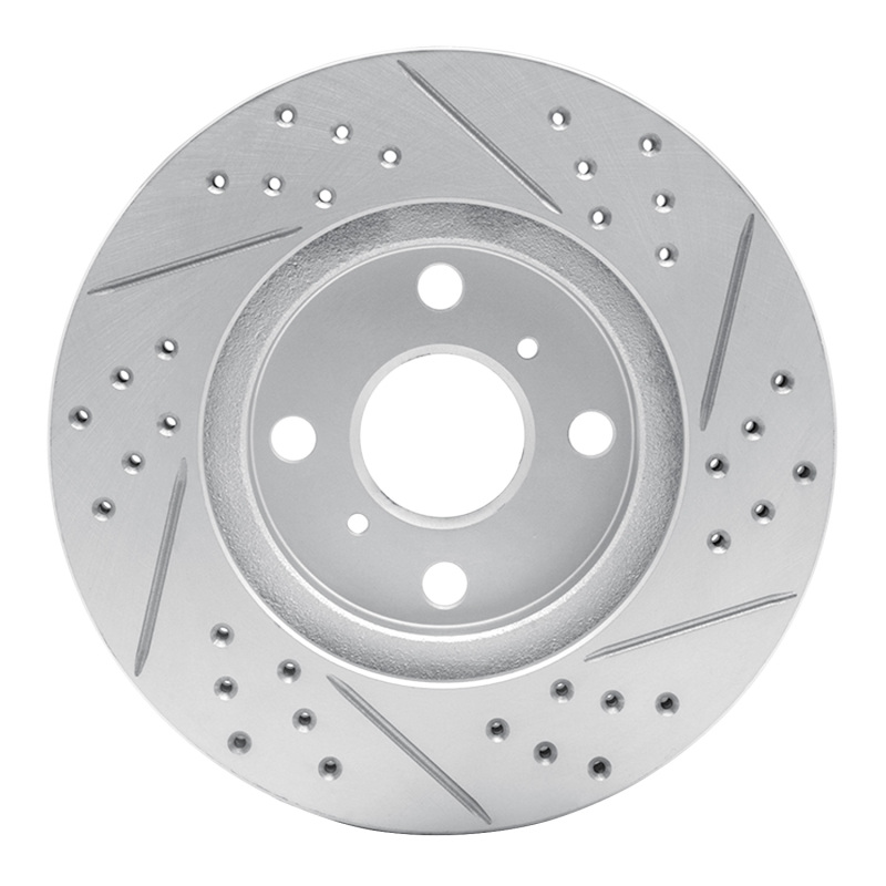 Scion Xa Brake Rotor (1) - Front Left - DFC - Drilled & Slotted Geoperformance - `04-`06