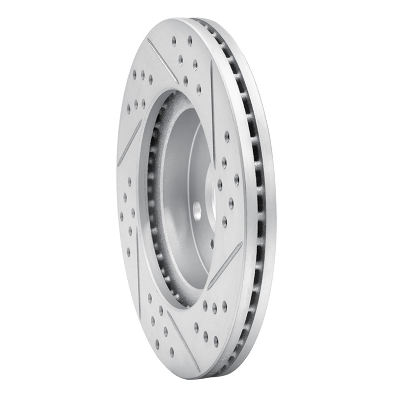 Scion Xa Brake Rotor (1) - Front Left - DFC - Drilled & Slotted Geoperformance - `04-`06