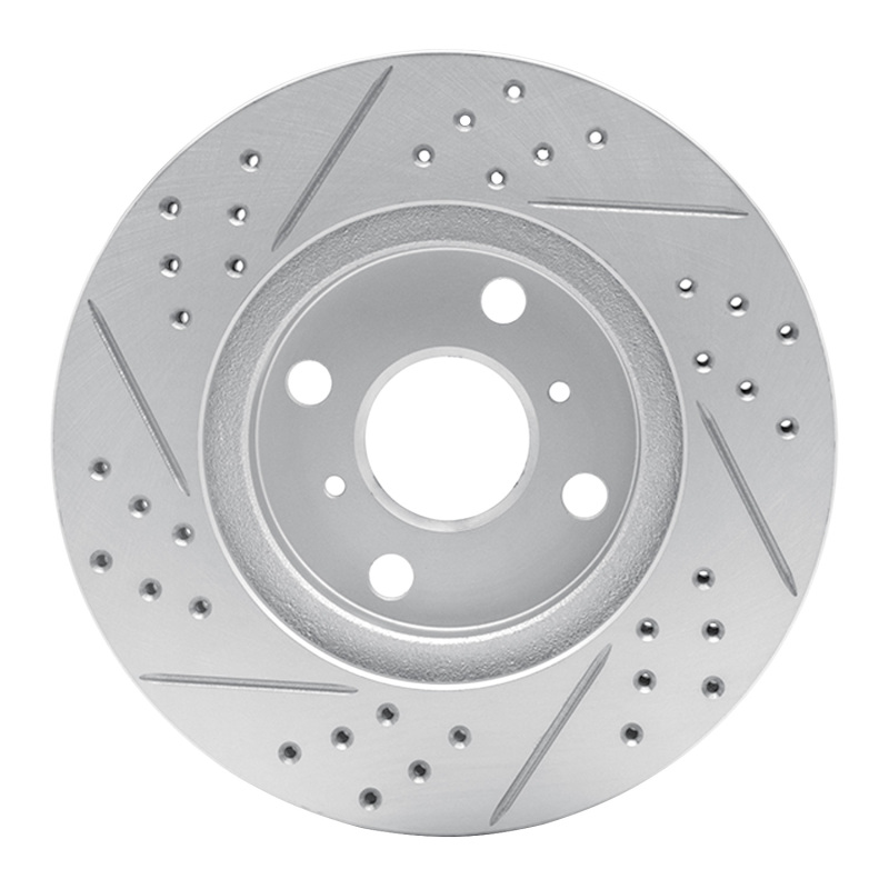 Scion Xb Brake Rotor (1) - Front Right - DFC - Geoperformance Rotor - Drilled and Slotted - `04-`06