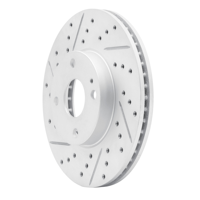 Mazda 2 Brake Rotor (1) - Front Left - DFC - Geoperformance Rotors - Drilled & Slotted - `16-`25