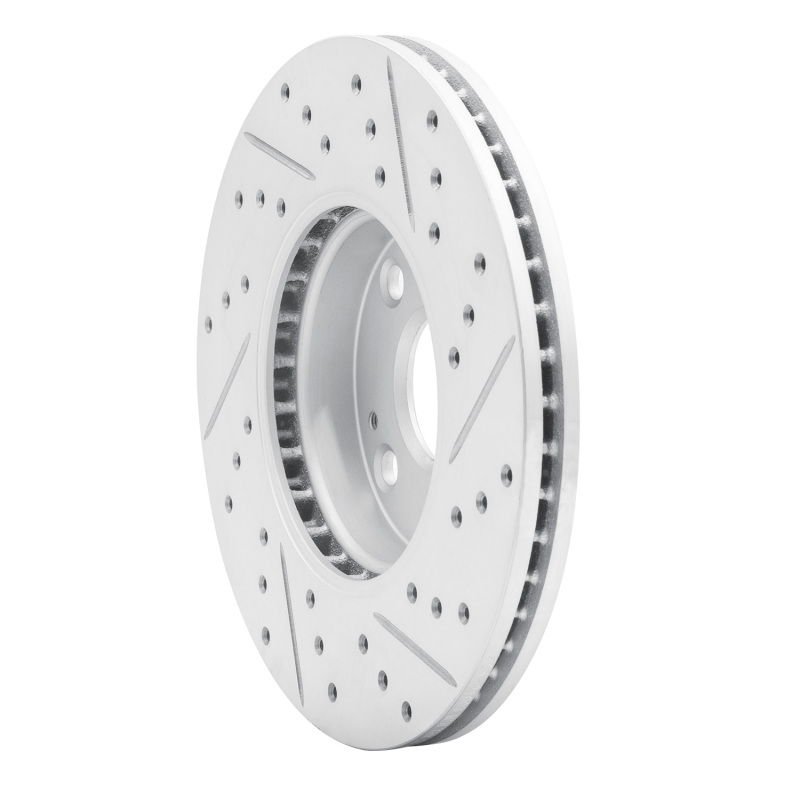 Mazda 2 Brake Rotor (1) - Front Left - DFC - Geoperformance Rotors - Drilled & Slotted - `16-`25