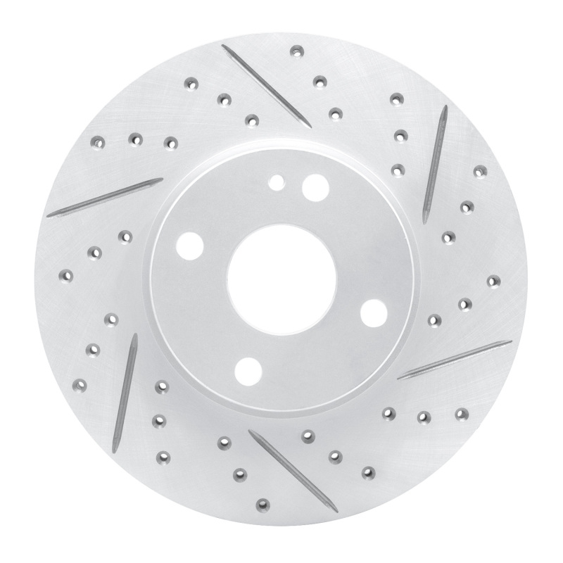 Mazda 2 Brake Rotor (1) - Front Right - DFC - Geoperformance Rotors - Drill & Slot - `16-`25