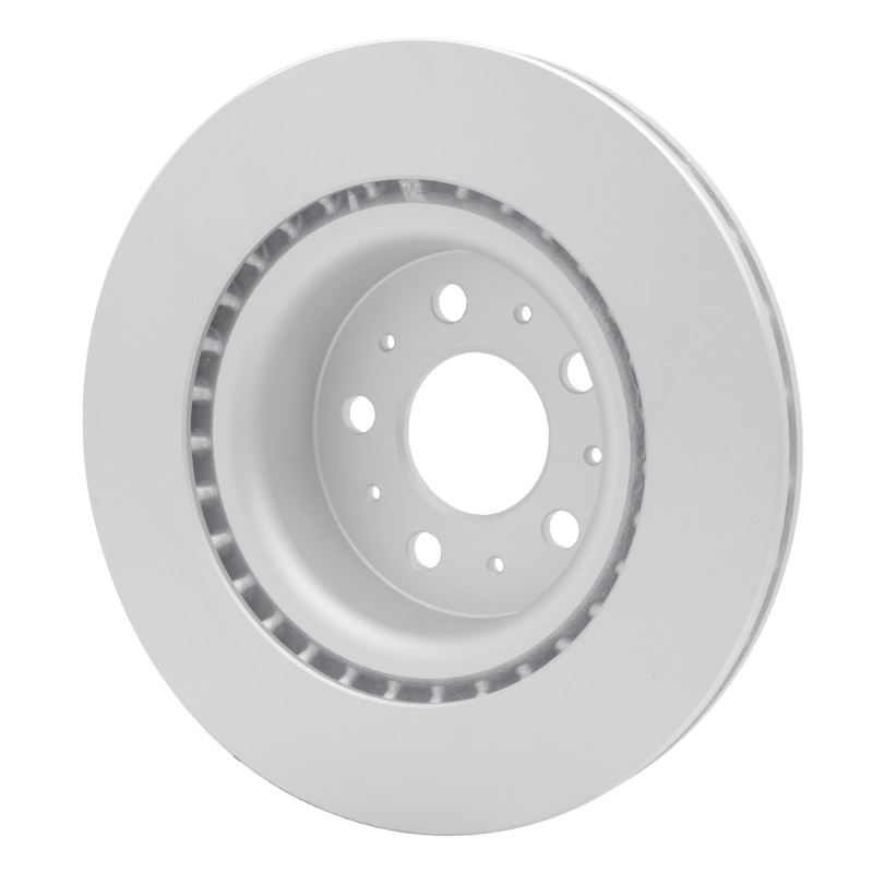 Tesla Model 3 Brake Rotor (1) - Front - DFC - Hi-Carbon Alloy Geomet Coated - `17-`25