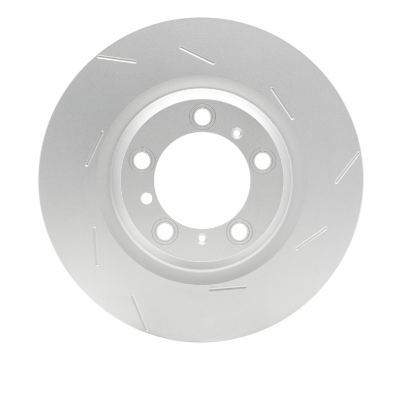 Porsche Panamera Brake Rotor (1) - Right Rear - DFC - Slotted Hi-Carbon Alloy - `10-`16