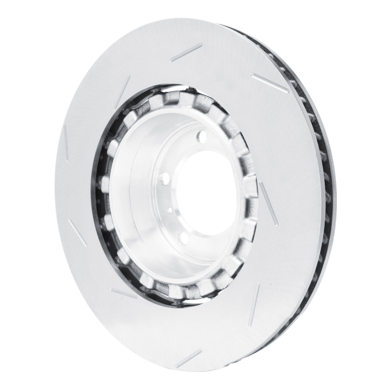 Porsche Panamera Brake Rotor (1) - Right Rear - DFC - Slotted Hi-Carbon Alloy Geomet Coated - `17-`21