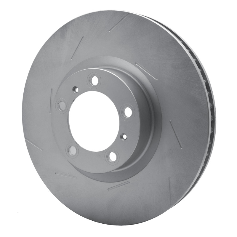Porsche Panamera Brake Rotor (1) - Left Front - DFC - Slotted Hi-Carbon Alloy Geomet Coated - `10-`23