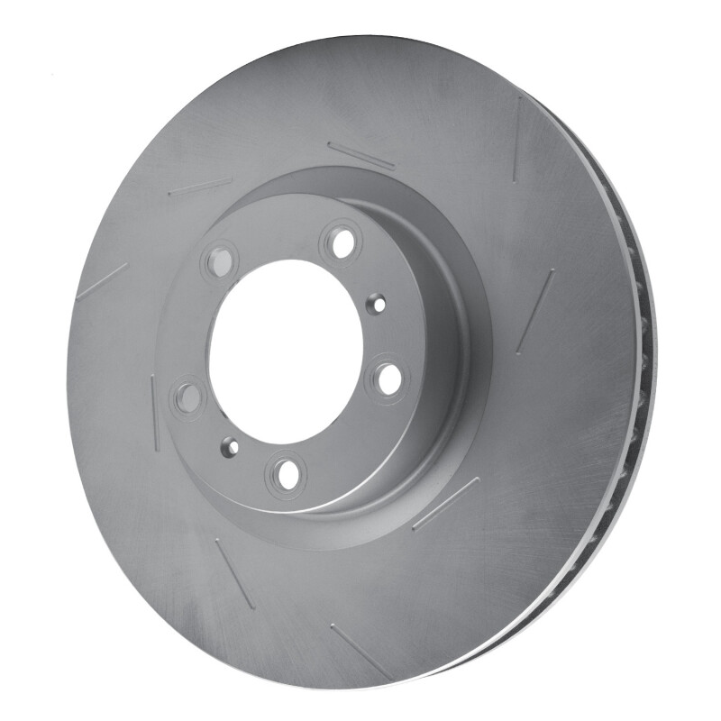 Porsche Panamera Brake Rotor (1) - Right Front - DFC - Slotted Hi-Carbon Alloy Geomet Coated - `10-`23