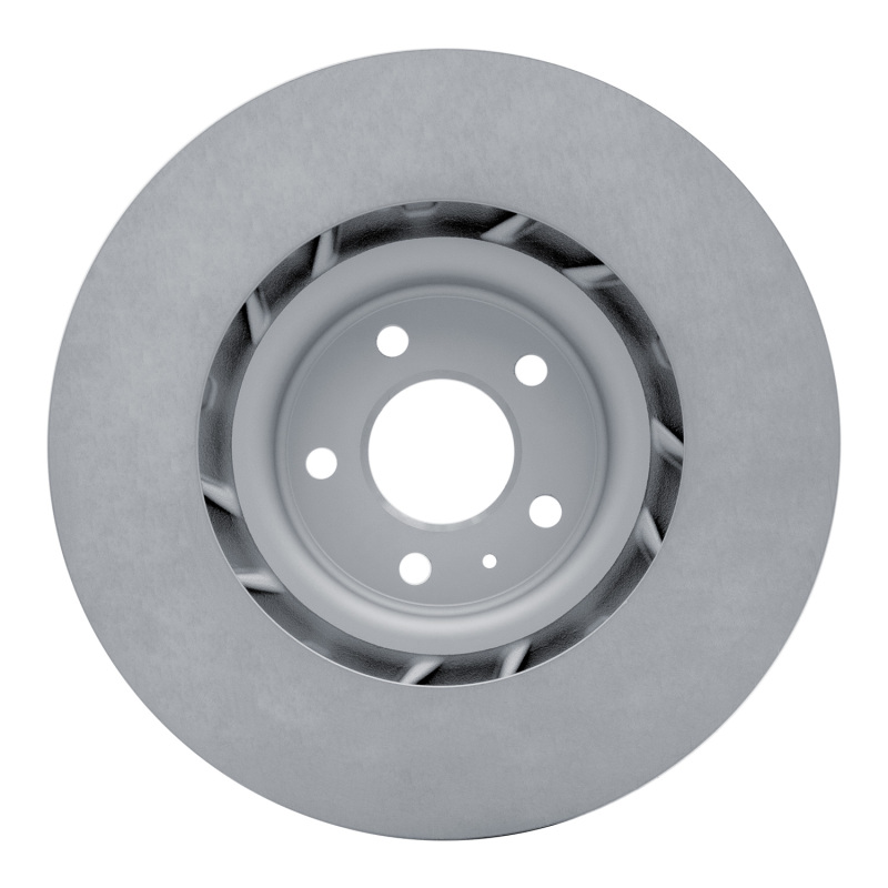 Porsche Macan Brake Rotor (1) - Right Front - DFC - Geomet Coated - Slotted - `15-`23