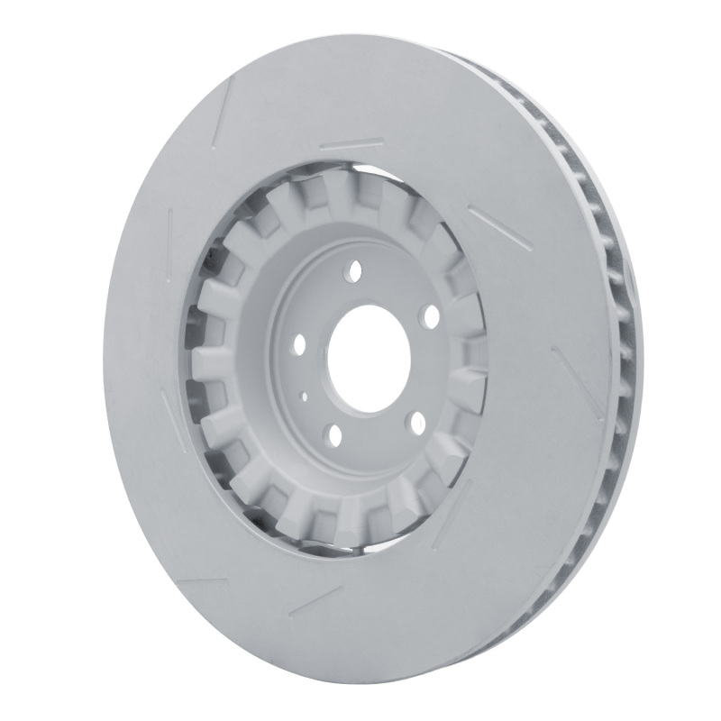 Porsche Macan Brake Rotor (1) - Front Right - DFC - Slotted Hi-Carbon Alloy Geomet Coated - `17-`18