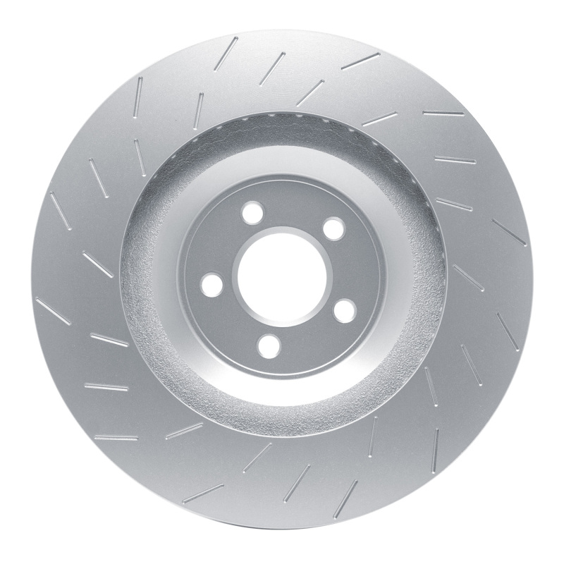 Dodge Challenger Brake Rotor (1) - Front - DFC - Slotted Hi-Carbon Alloy Geomet Coated - `15-`20