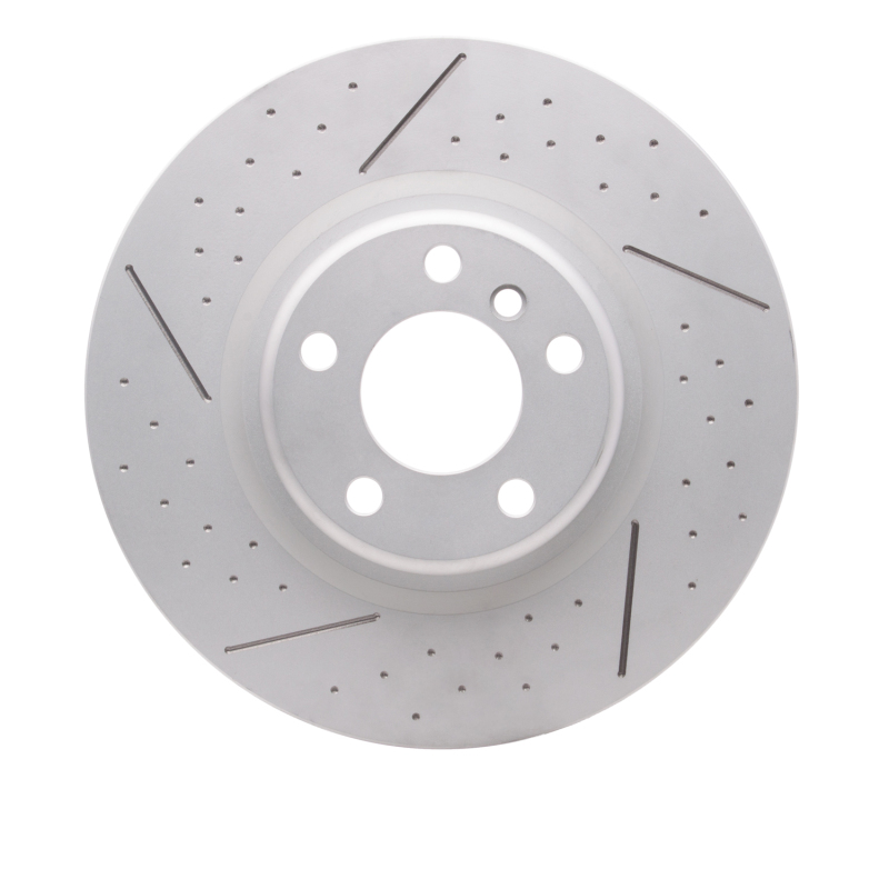 BMW 230i Brake Rotor (1) - Rear - DFC - Dimpled & Slotted Hi-Carbon Alloy Geomet - `12-`20