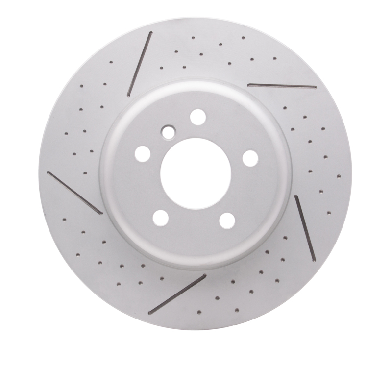 BMW 230i Brake Rotor (1) - Rear - DFC - Dimpled & Slotted Hi-Carbon Alloy Geomet - `13-`21