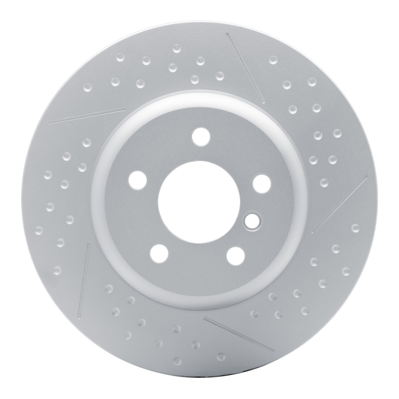 BMW M240I Brake Rotor (1) - Rear - DFC - Dimpled & Slotted Hi-Carbon Alloy GEOMET Coated - `13-`21