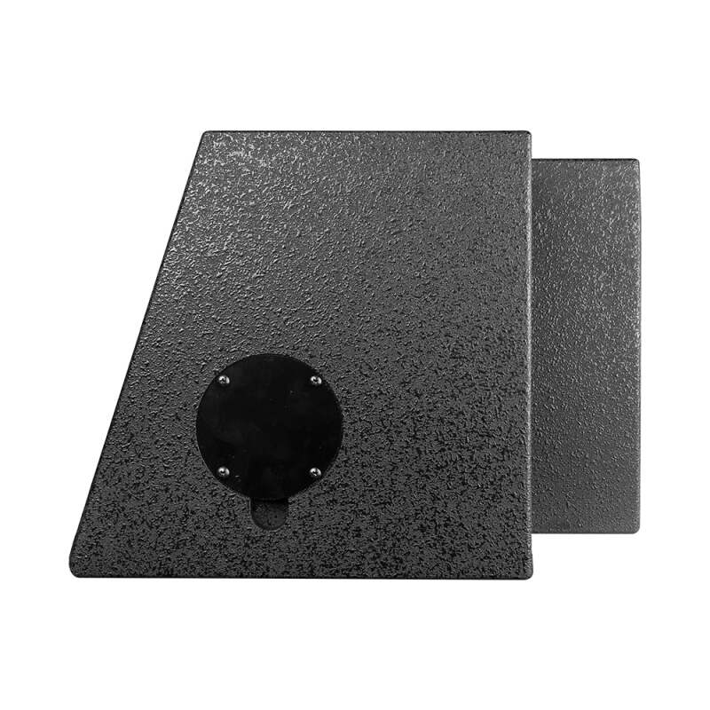 Jeep Wrangler JLU Subwoofer Enclosure - DS18 - 2x 12in Down Fire LED Lights - `07-`23