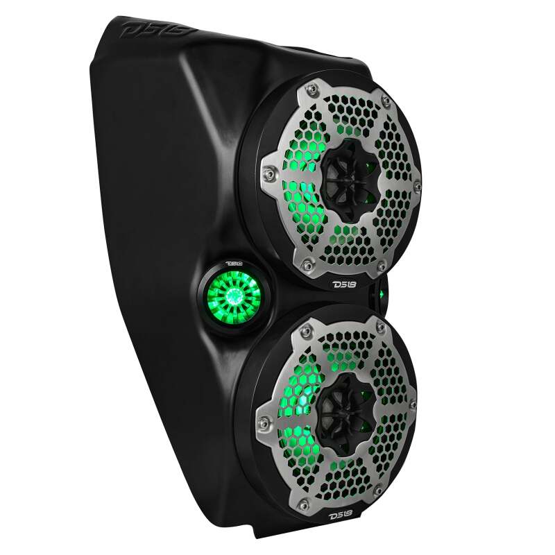 Polaris Slingshot Loaded Speaker Enclosures - Center Console - DS18 - SLG-WFCC66 - `15-`27