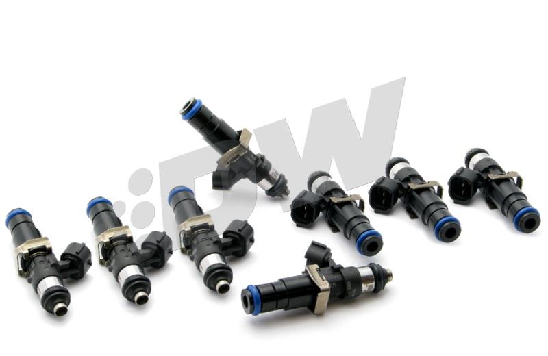 Ford F-150 Fuel Injector Set - DeatschWerks - Bosch EV14 60mm/14mm 220 lb/hr (2200cc), Matched Set of 8 - `99-`04