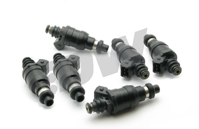 Nissan Skyline GTR Fuel Injector Set (6 Cyl) - DeatschWerks - 800cc Top Feed Low Impedance - `89-`02
