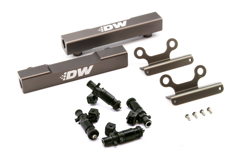 Subaru Legacy Fuel Rail Upgrade Kit - DeatschWerks - Top Feed w/ 1200cc Injectors - `07-`12