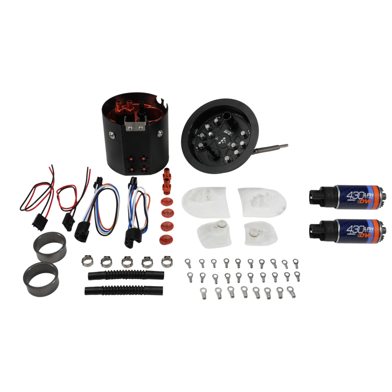 BMW E8X Fuel Pump Module Kit - DeatschWerks - X2 Dual Pump Module w/ Dual DW430 - `06-`13