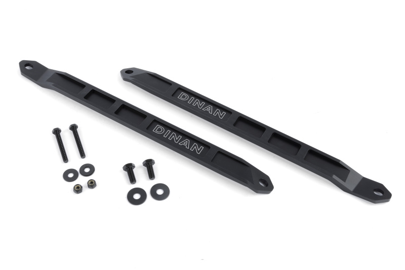 Toyota GR Supra Strut Tower Braces - Front - Dinan - Black - `20-`26