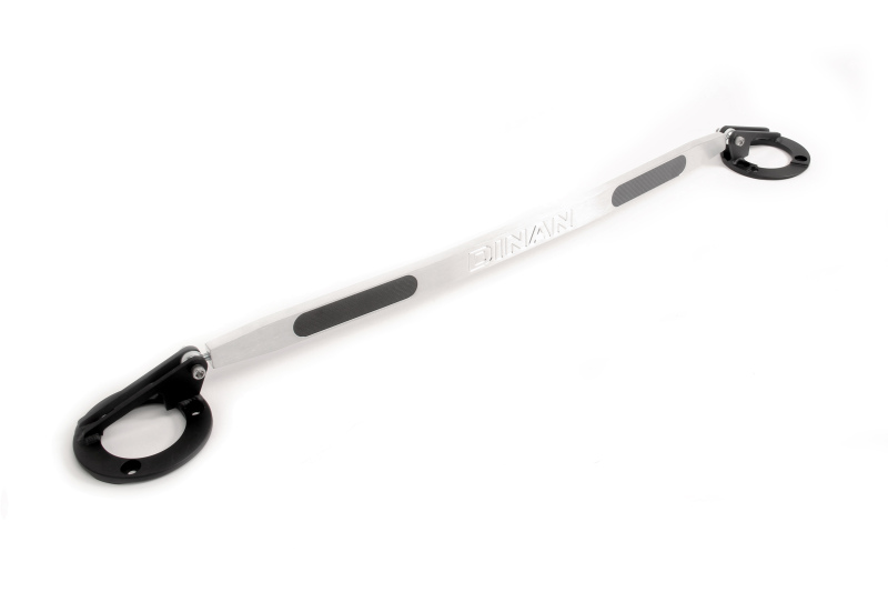 BMW M3 Strut Tower Brace - Front - Dinan - Brushed Aluminum with Carbon Fiber Inlays - `01-`06