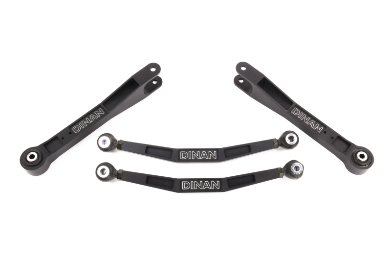 BMW M5 Suspension Links - Rear - Dinan - Teflon-lined Machined Steel Rod Ends - Black - `18-`25