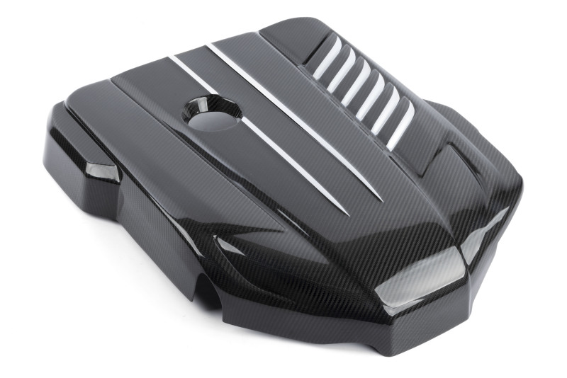 Toyota GR Supra Engine Cover - Dinan - Premium Carbon - Carbon Fiber - `20-`26