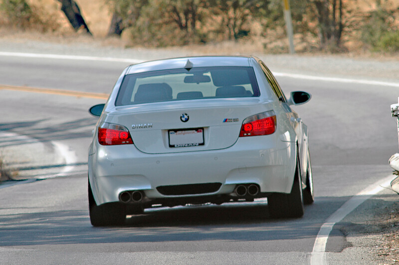 BMW M5 Performance Exhaust - Dinan - Axleback with Cool Tip design - Polished - `06-`10