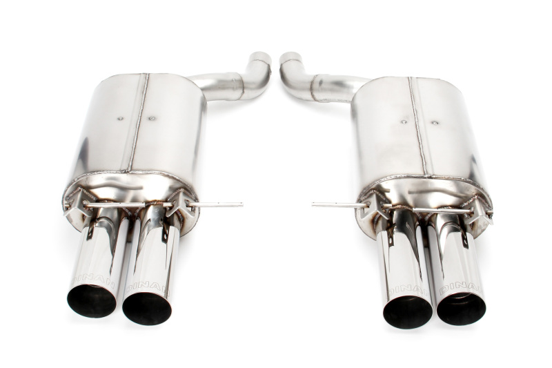 BMW M5 Performance Exhaust - Dinan - Axleback with Cool Tip design - Polished - `06-`10