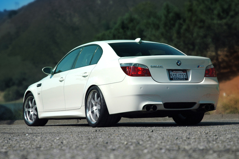 BMW M5 Performance Exhaust - Dinan - Axleback with Cool Tip design - Polished - `06-`10