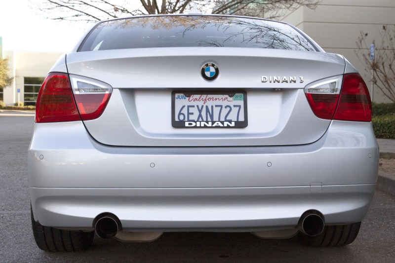 BMW 335i Performance Exhaust - Dinan - Axleback, Freeflow - Polished - `07-`11