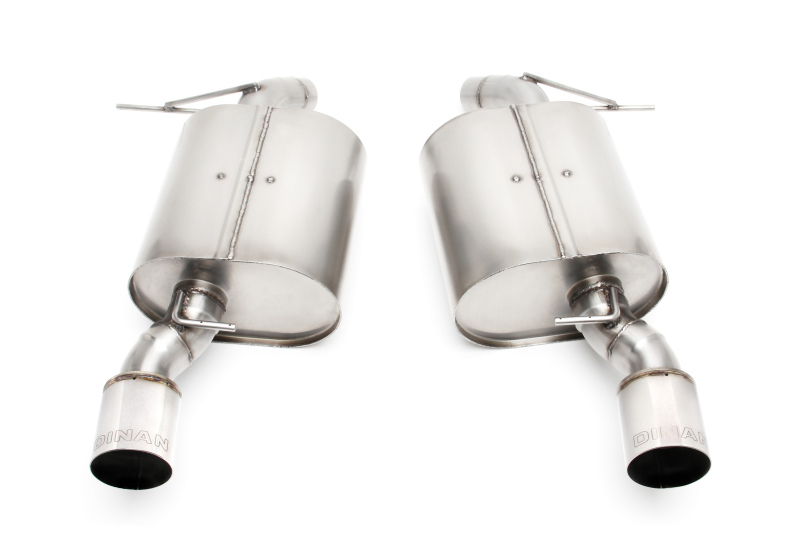 BMW 335xi Performance Exhaust - Dinan - Axleback, Freeflow - Polished - `07-`11