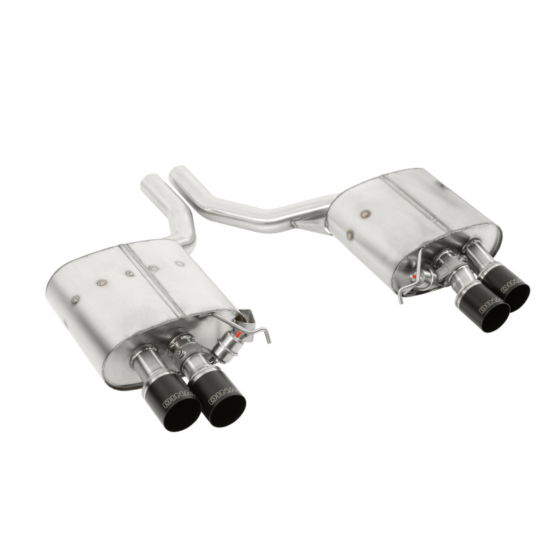 BMW 550i xDrive Performance Exhaust - Dinan - Axleback, Freeflow - Black - `11-`16