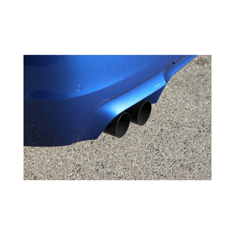 BMW M5 Performance Exhaust - Dinan - Axle-Back, Freeflow, Black Tips, Helmholtz Chamber, Butterfly Valve - Black - `12-`16