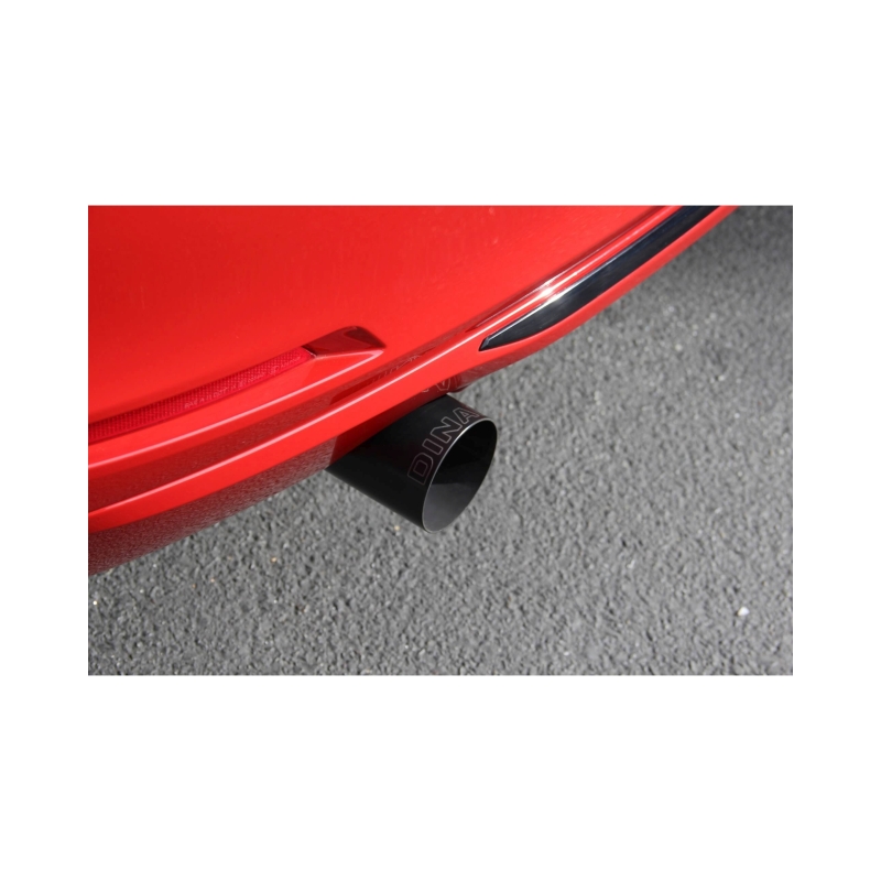 BMW 435i Performance Exhaust - Dinan - Axleback, Freeflow, Helmholtz Chamber - Black - `14-`16