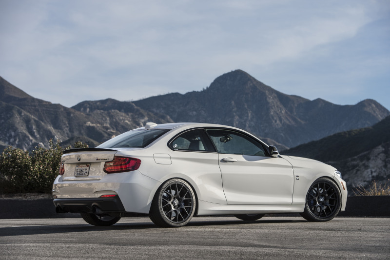 BMW M235i Performance Exhaust - Dinan - Axleback, Black Tips, Freeflow - Black - `14-`16