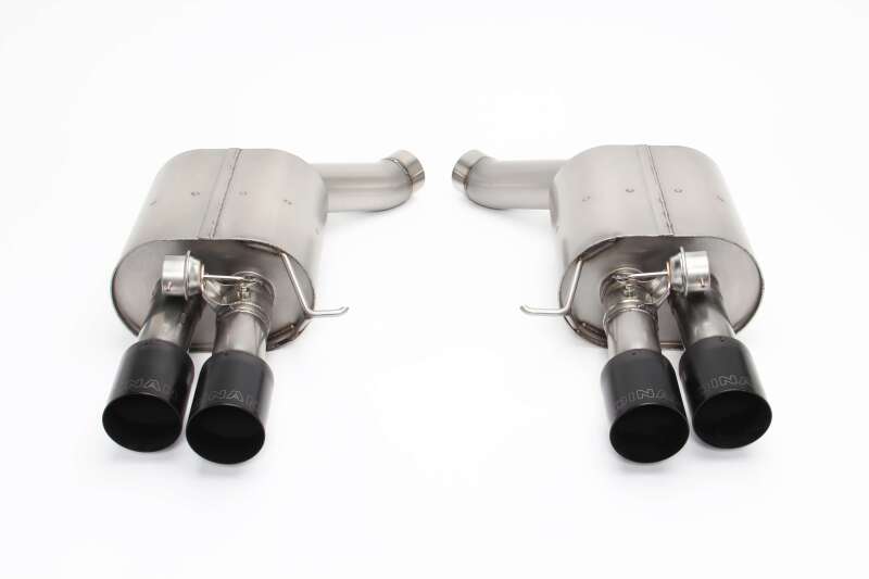 BMW M6 Performance Exhaust - Dinan - Axleback, Free Flow, Helmholtz Chamber, Butterfly Valve, Quad 3.5