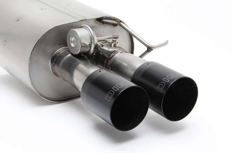 BMW M6 Performance Exhaust - Dinan - Axleback, Free Flow, Helmholtz Chamber, Butterfly Valve, Quad 3.5
