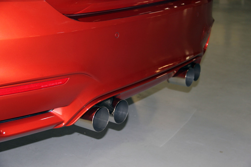 BMW M3 Performance Exhaust - Dinan - Axleback - Free Flow - Polished - `15-`20