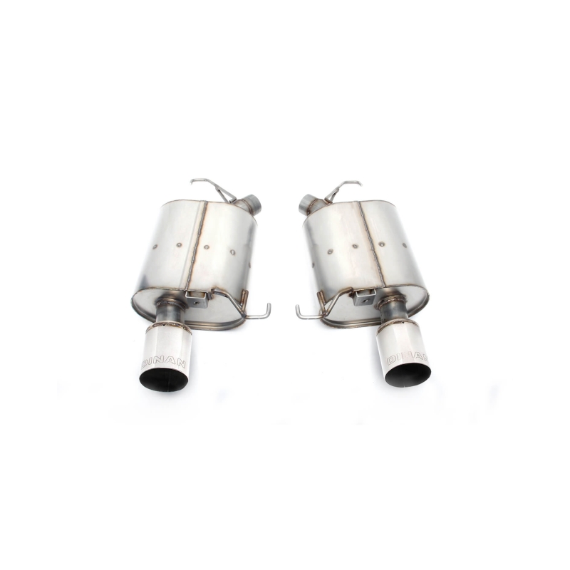 BMW 535i Performance Exhaust - Dinan - Freeflow Axleback - Polished - `11-`16