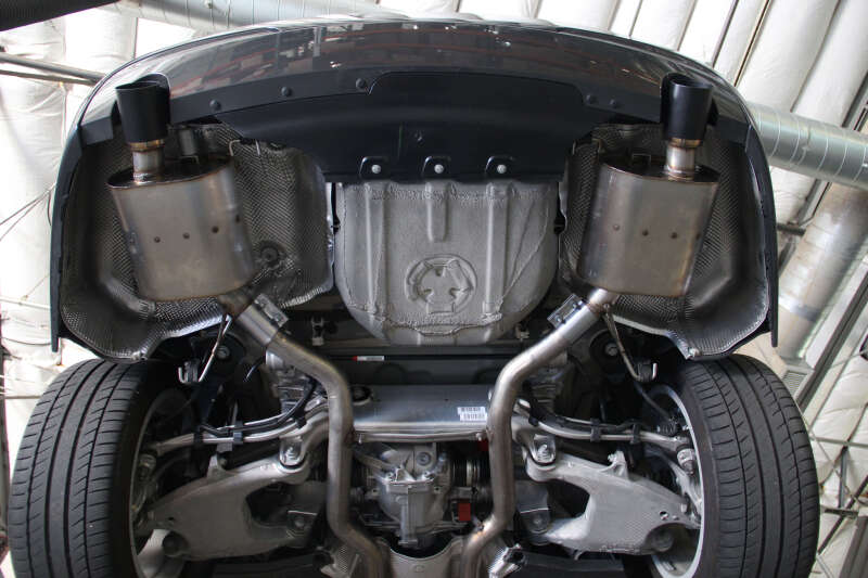 BMW 535i Performance Exhaust - Dinan - Freeflow Axleback - Polished - `11-`16