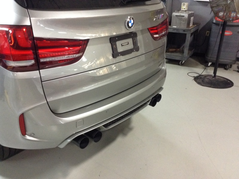 BMW X5 M Performance Exhaust - Dinan - Axleback - Black - `15-`18