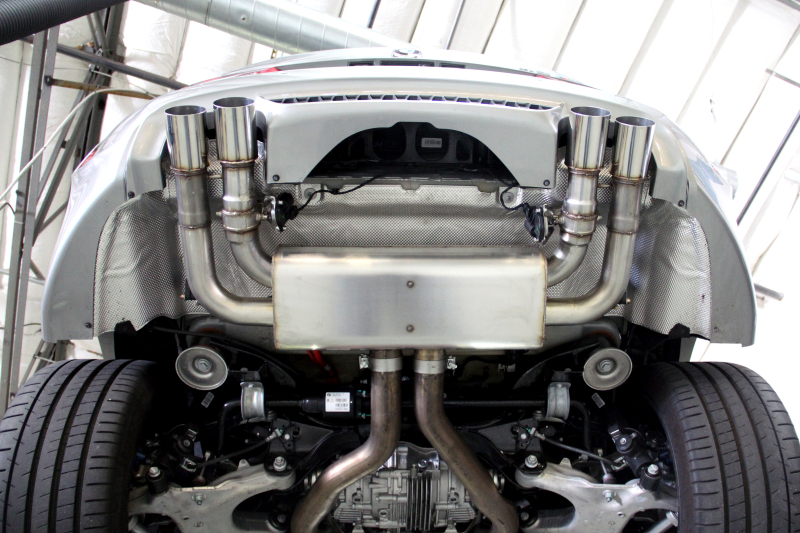 BMW X5 M Performance Exhaust - Dinan - Axleback, Freeflow - Polished - `15-`18