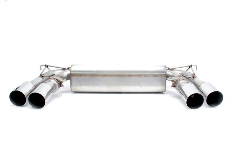 BMW X6 M Performance Exhaust - Dinan - Axleback, Freeflow - Polished - `15-`19