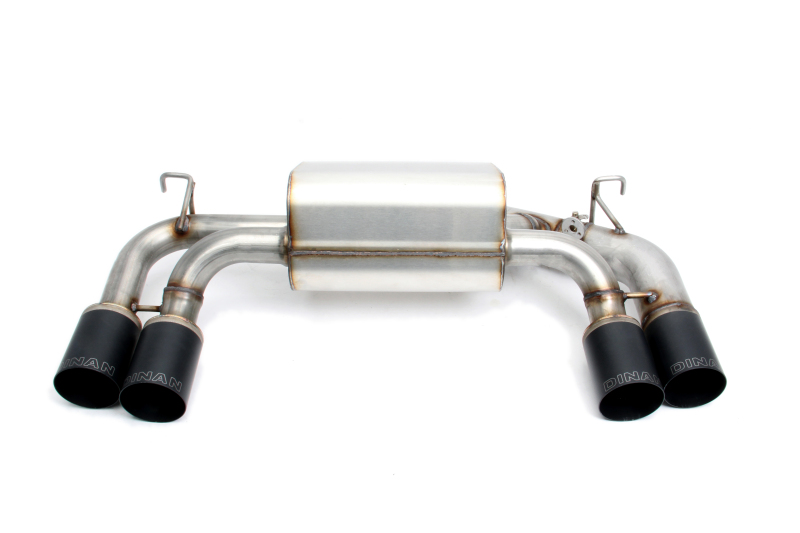 BMW M2 Performance Exhaust - Dinan - Free Flow Axle-Back - Black - `16-`18