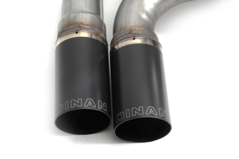 BMW 430i Performance Exhaust - Dinan - Axle Back, Free Flow - Black - `17-`20