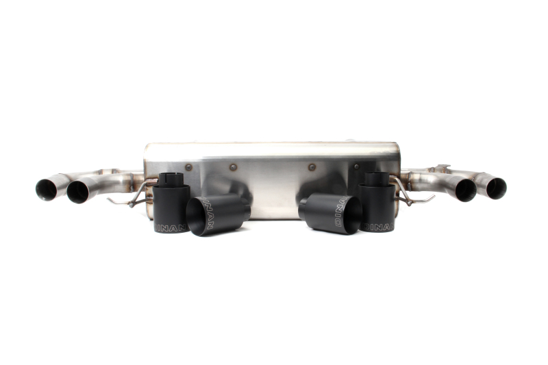 BMW M550i xDrive Performance Exhaust - Dinan - Axleback, Free Flow - Black - `18-`23