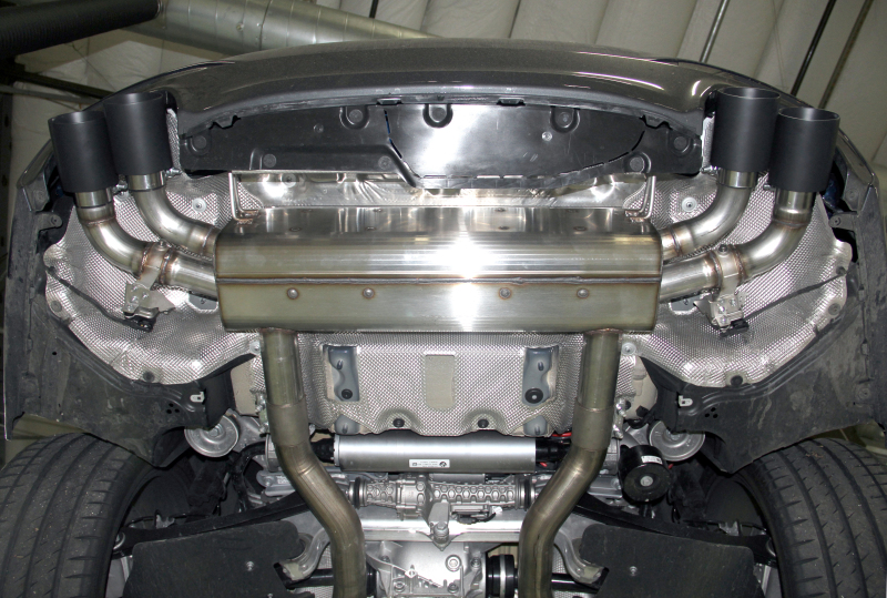 BMW M550i xDrive Performance Exhaust - Dinan - Freeflow Axleback - Polished - `18-`23
