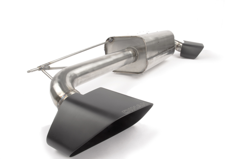 BMW 540i Performance Exhaust - Dinan - Axle Back, Freeflow, Black Ceramic Coated Tips - Black - `17-`23