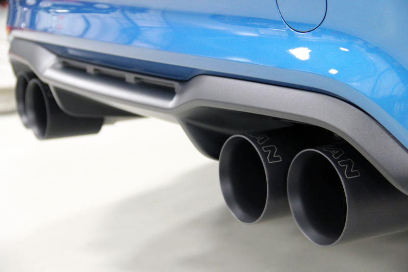 BMW M2 Competition Performance Exhaust - Dinan - Axleback + X-Pipe Freeflow - Black - `19-`21